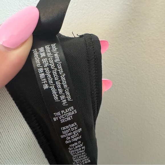 Victoria’s Secret The Player Black Racerback Sports Bra - Picture 5 of 5
